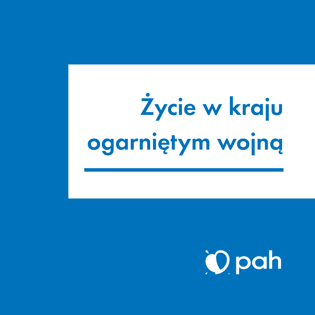 Życie w kraju ogarniętym wojną