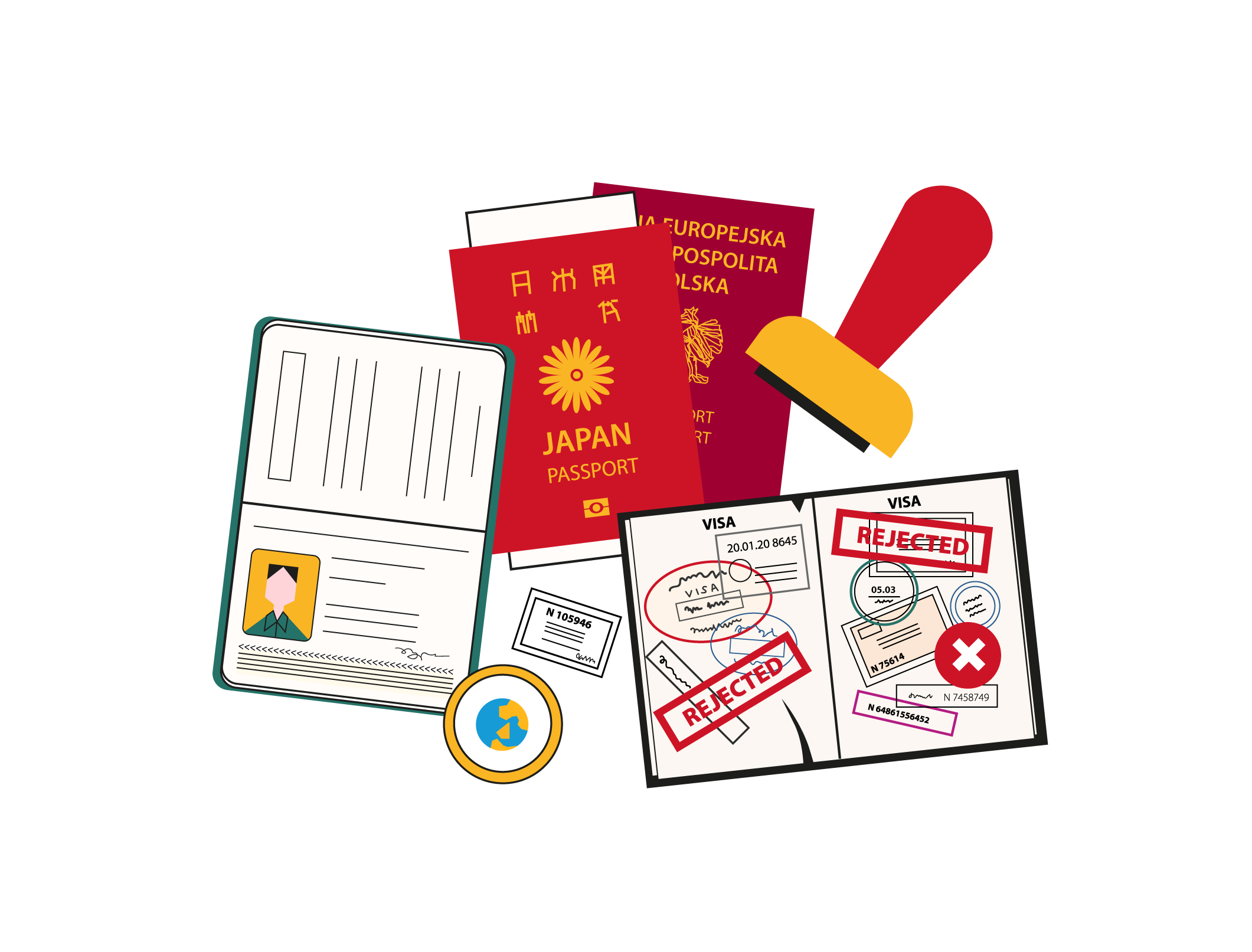 Paszport – dokument uniemożliwiający przemieszczanie się